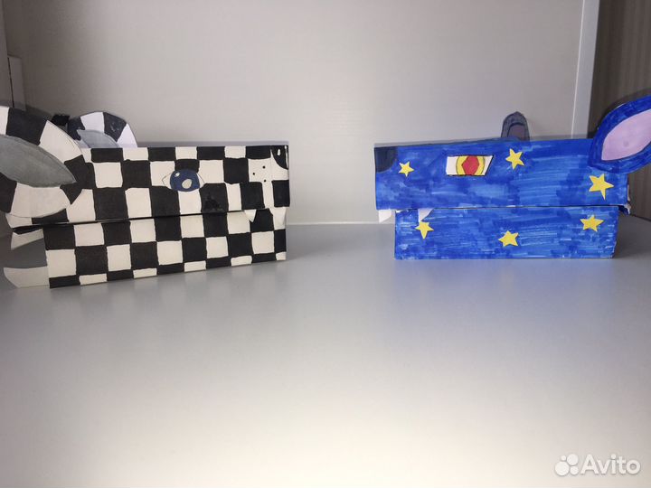 Дракон на руку из бумаги