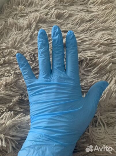 Перчатки нитриловые высшего качества S M L