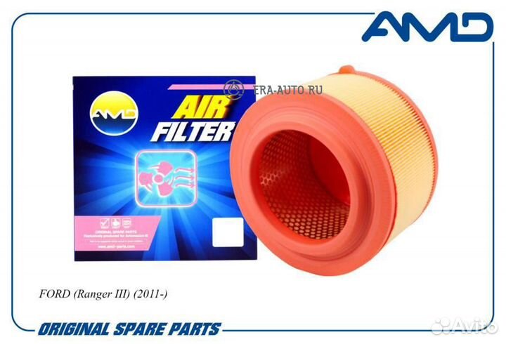 AMD AMD.FA857 Фильтр воздушный ford ranger/mazda B
