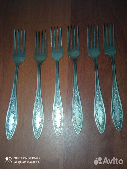 Посуда из мельхиора Вилки Ножи Ложки