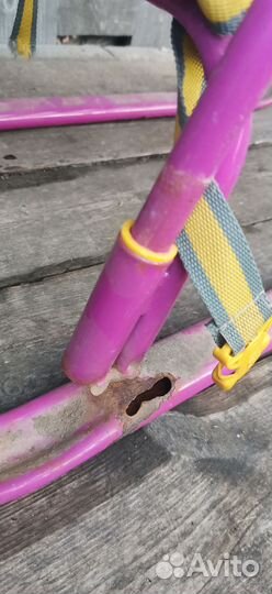 Отдам детские санки (нужен ремонт)