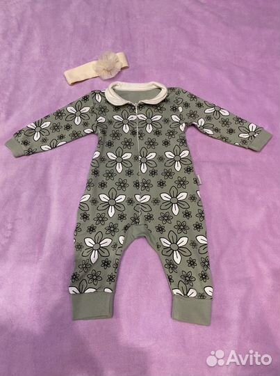 Комбинезон нательный/слип для девочки