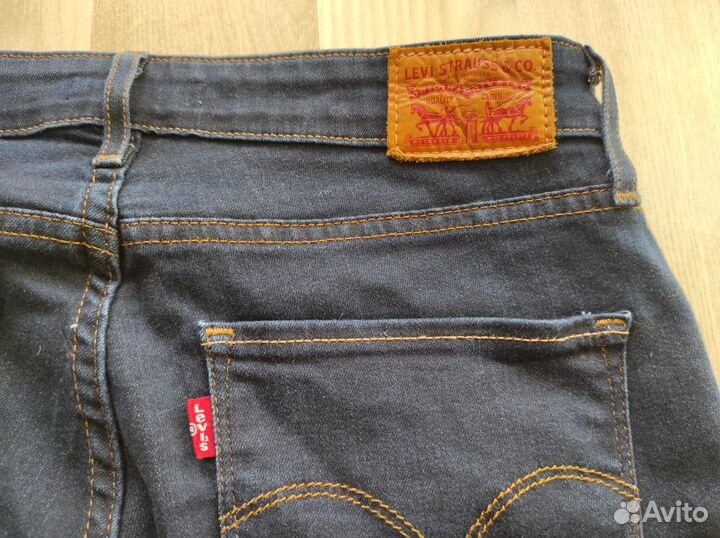 Джинсы levis 721 High rise skinny