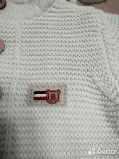 Комплект на выписку для новорожденного осенний