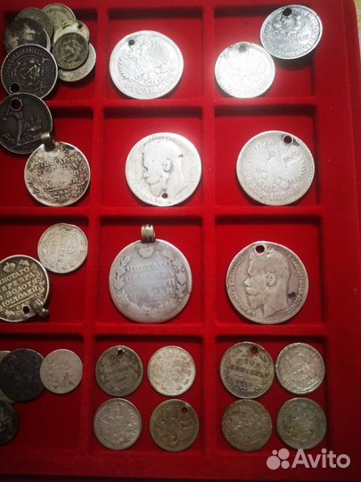 Серебряные монеты по весу