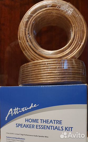 Акустический аудио-кабель Attitude USA медь