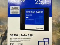 SSD 250 гб 2.5" WD Blue SA510 WDS250G3B0A