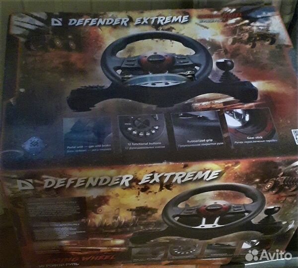 Игровой руль Defender Extreme