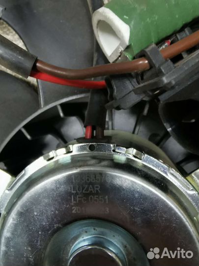 Вентилятор рад.охл.двиг. opel Astra J,Zafira C 11