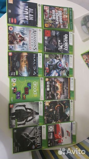 Диски xbox 360