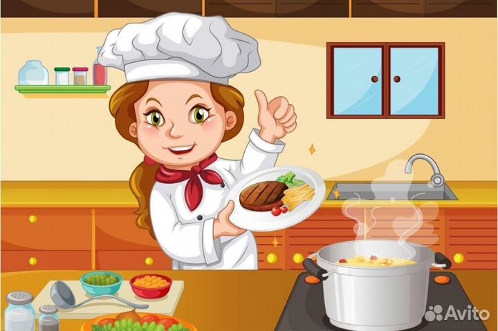 Повар универсал в столовую