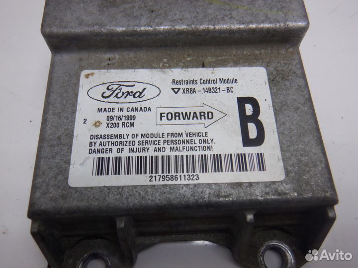 Блок управления AIR BAG Jaguar S-type