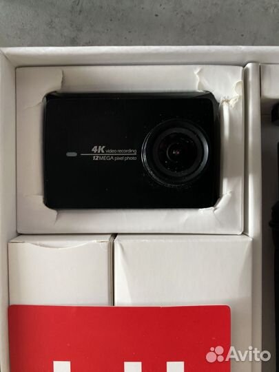 Экшн камера xiaomi yi 4k action camera kit