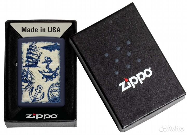 Зажигалка Zippo - Nautical Design