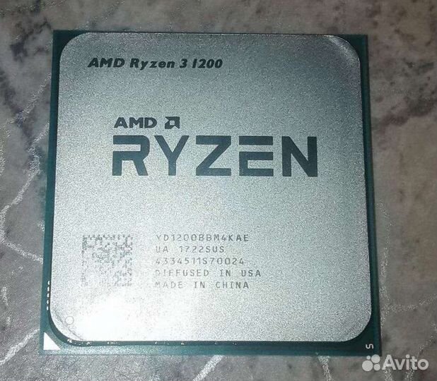 Процессор ryzen 3 1200