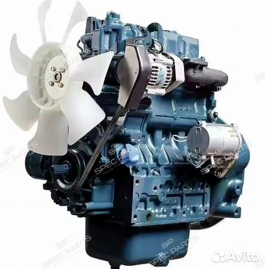 Двигатель Kubota V3300 37-75KW