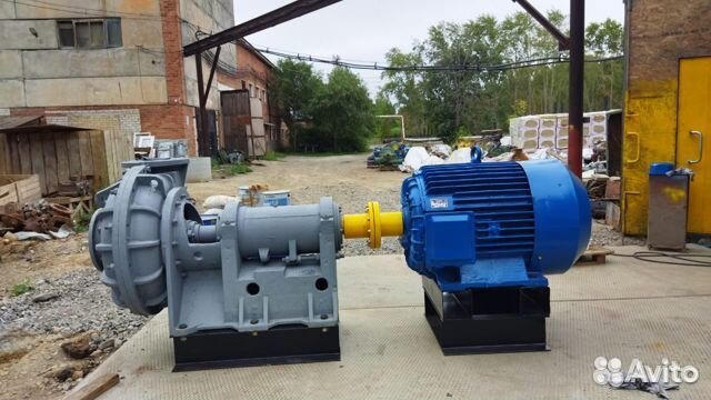 Грунтовый насос грат 170/40 для высоко абразивных