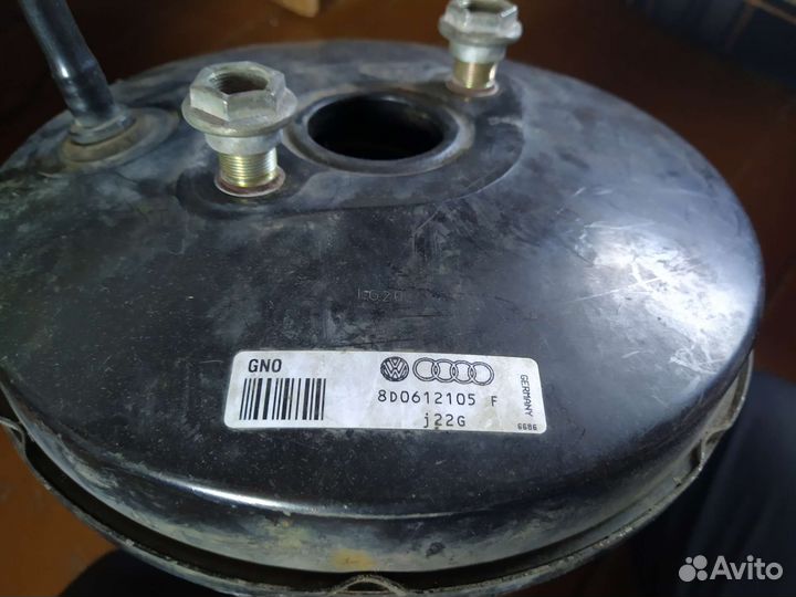 Вакуумный усилитель audi a4 b5 / vw passat b5