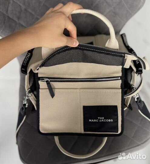 Сумка marc jacobs medium tote BAG warm sand