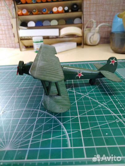 Модель самолета И-153