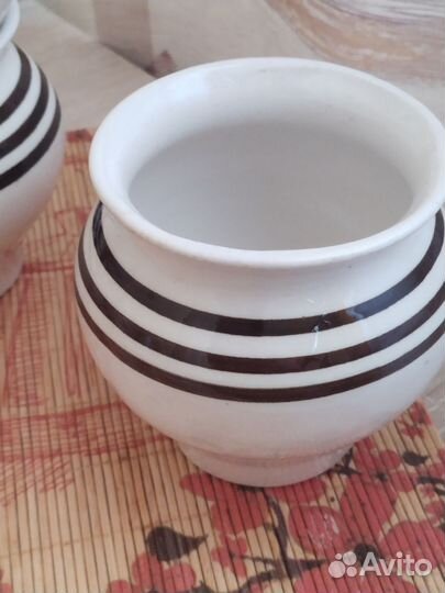 Керамические горшки для запекания СССР