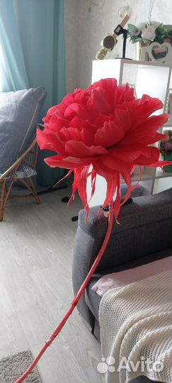 Роза самодельная Гигант