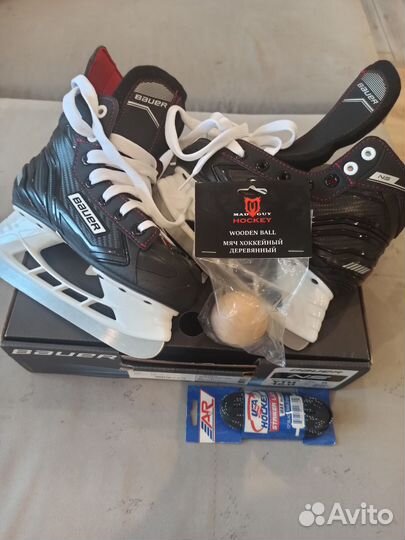 Хоккейные коньки bauer NS YTH12, детские, новые