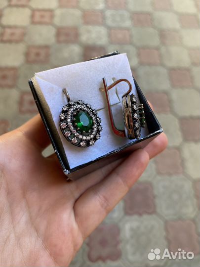 Серьги серебро 925 пробы