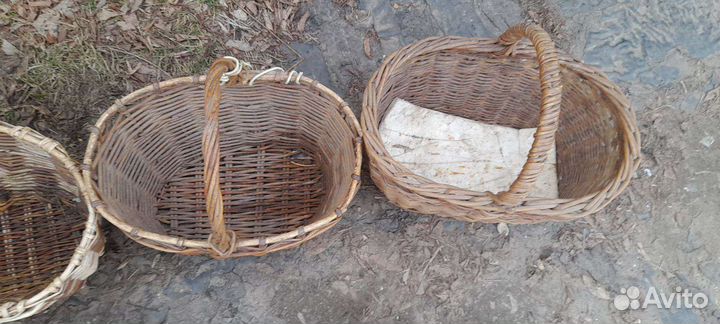 Корзина плетеная