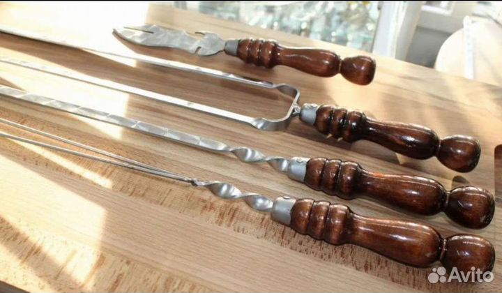 Шампур двойной