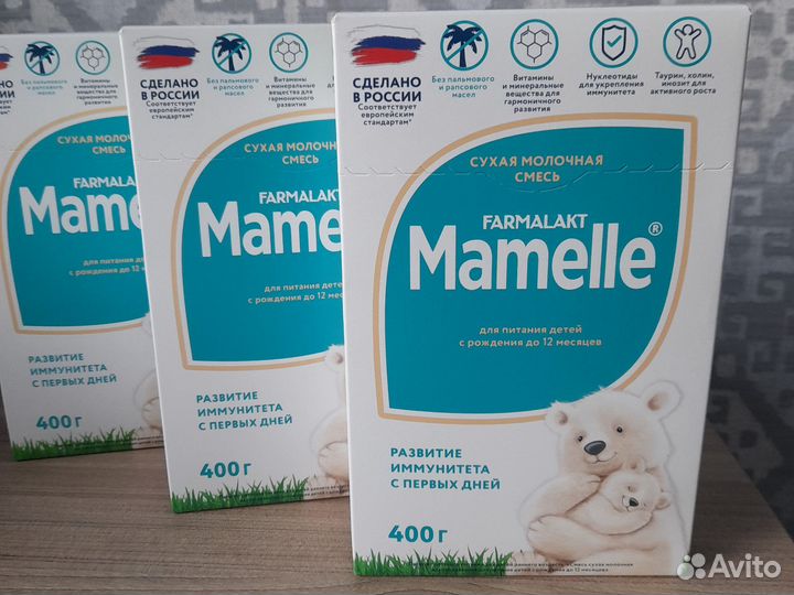 Детская смесь mamelle