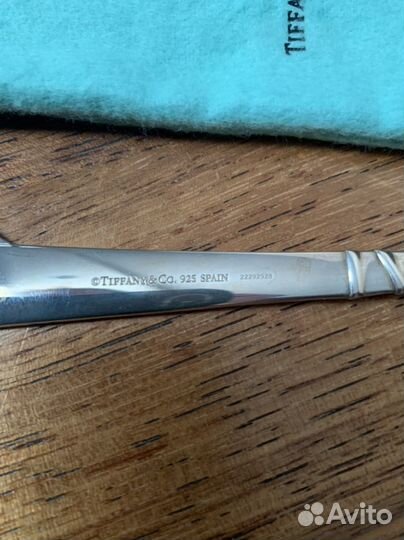Детская серебрянная ложка Tiffany & Co