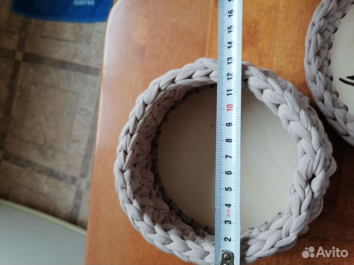 Шкатулка вязаная, коробочка для мелочей