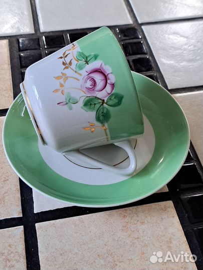 Чашка с блюдцем Довбыш