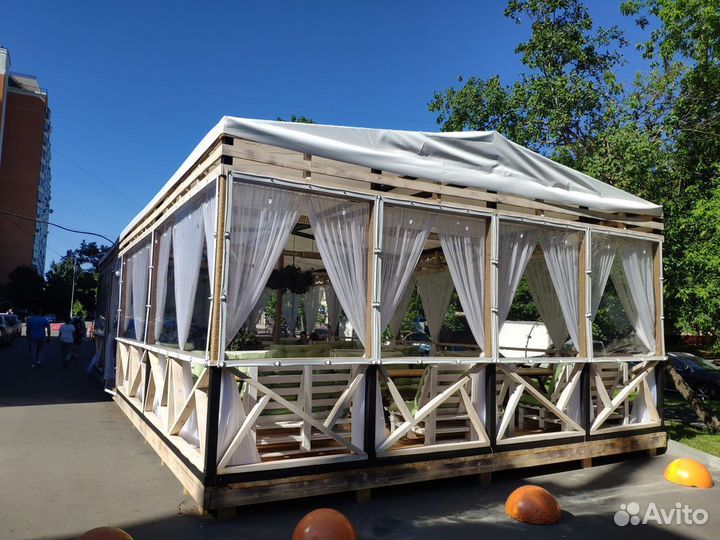 Мягкие окна для ресторана