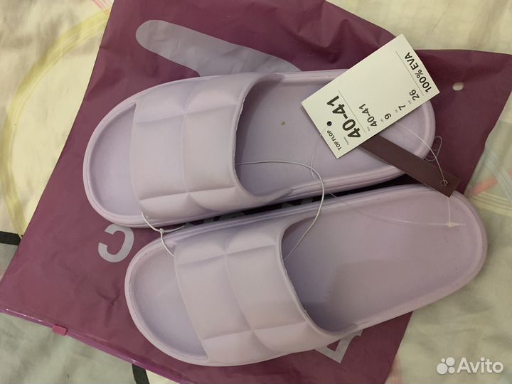 Новые Шлепки женские 40 размер