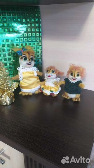Комплект игрушек ручной работы