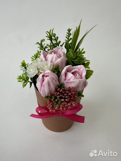 Букет из мыла