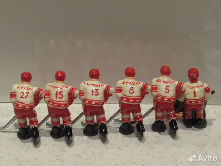 Сборная СССР для настольного хоккея Stiga