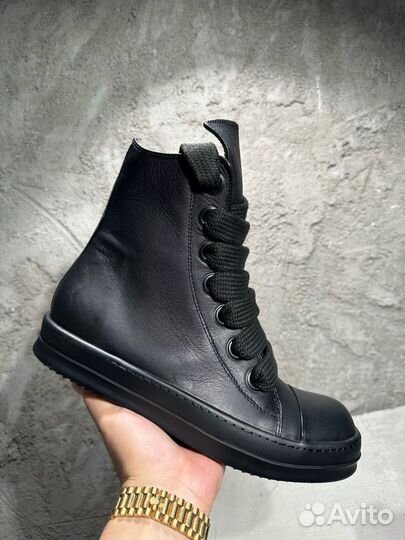 Кеды Rick Owens Ramones Jumbo Lace High