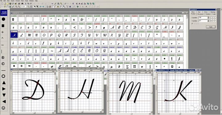 Создание,разработка, дизайн, шрифтов ttf от А до Я