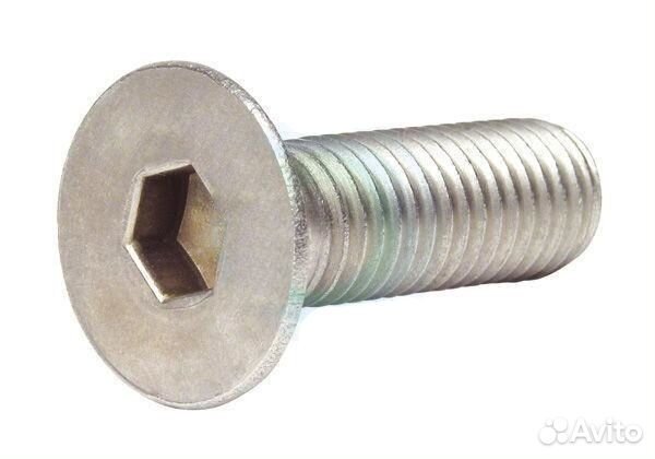 Винт потай с внутр.шестигр. 4х10 оц DIN7991 к.п.10