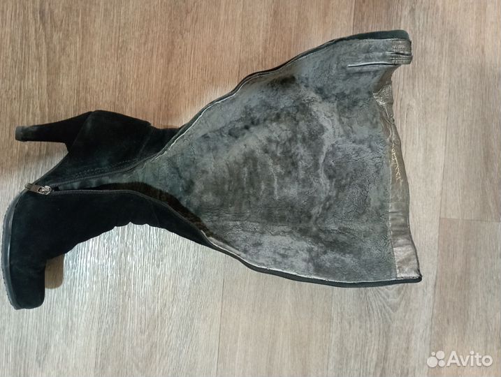 Сапоги зимние ботфорты