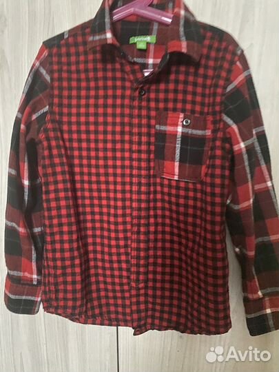 Рубашка для мальчика 116 122