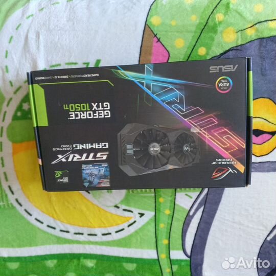 Видеокарта asus strix gaming 1050 ti 4gb