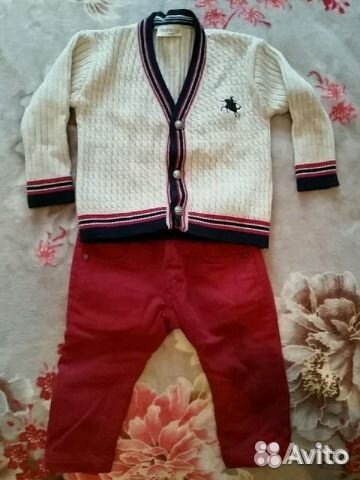 Пакет вещей на мальчика размер 86