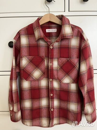 Рубашка на мальчика Zara 122 7 лет