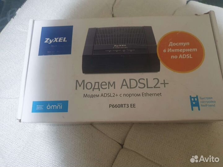 Модем adsl2+ с портом Ethernet