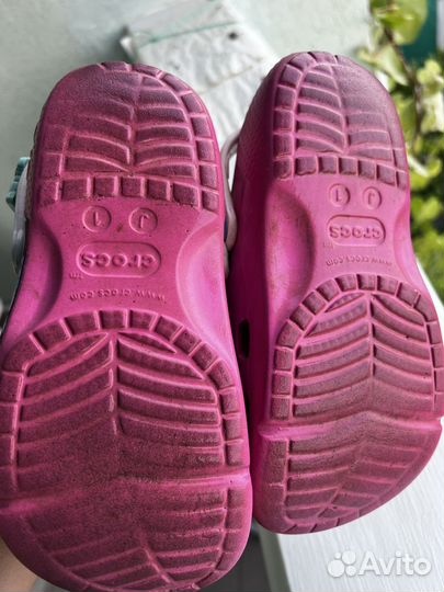 Crocs сабо детские для девочки 31-32