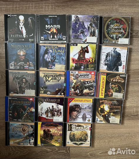 Диски с играми лицензионные. Компьютерные игры